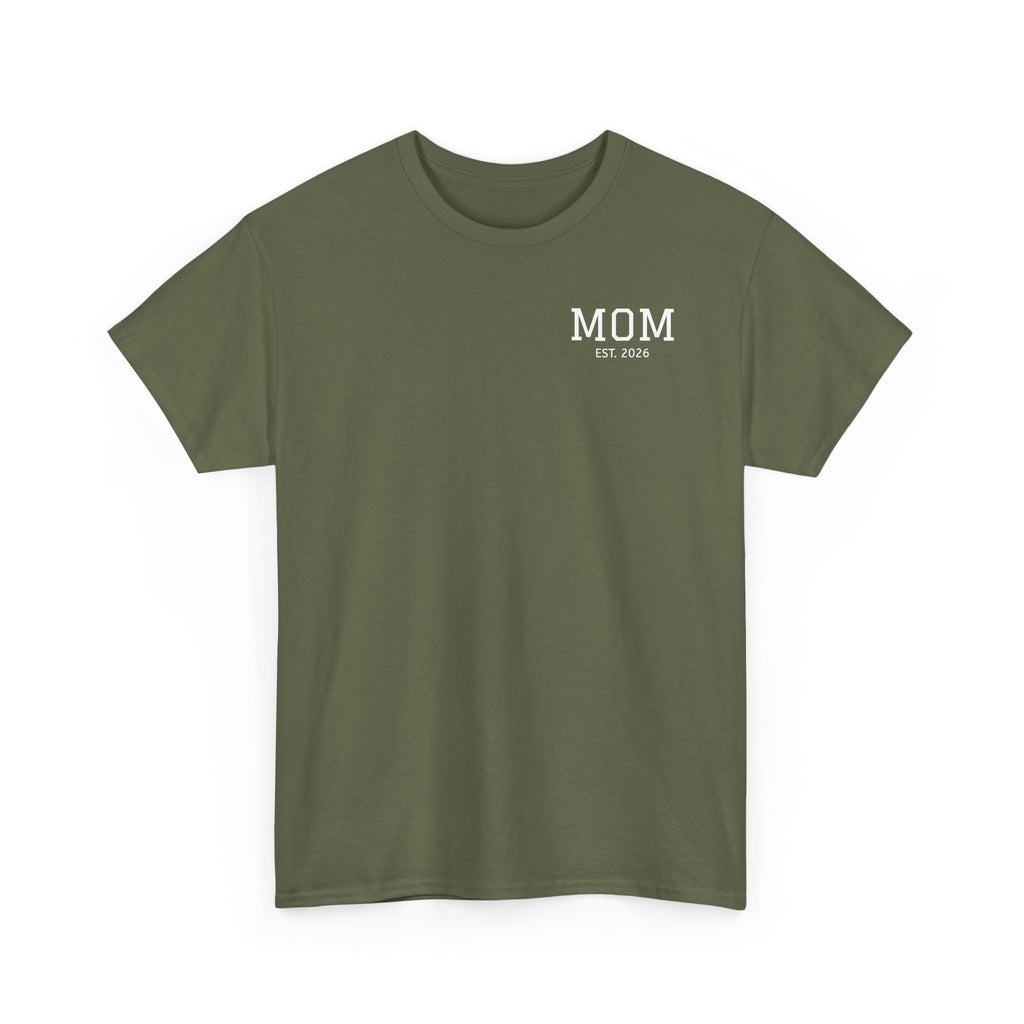 Mom Logo T-Shirt — Personalized Name Graphic Tee