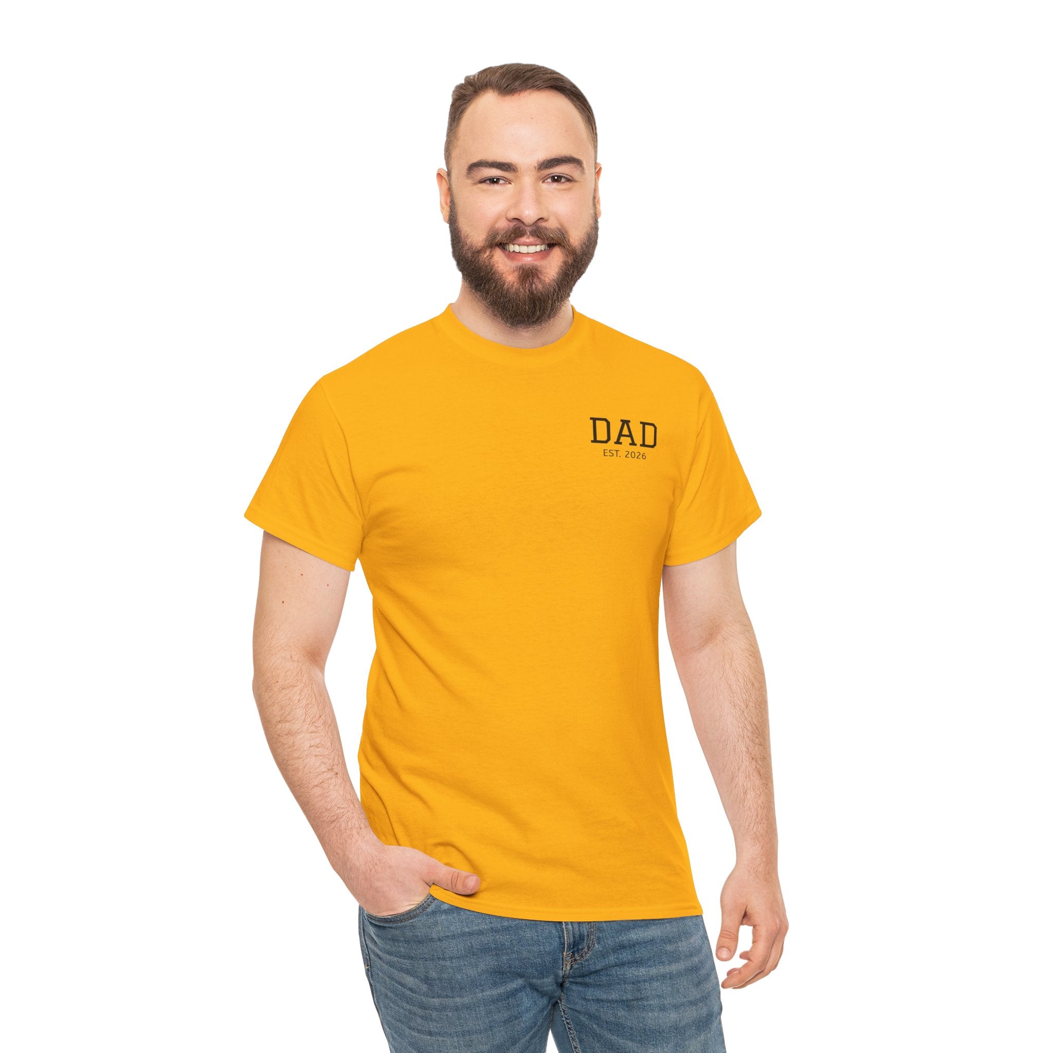 Dad Logo T-Shirt — Personalized Name Graphic Tee