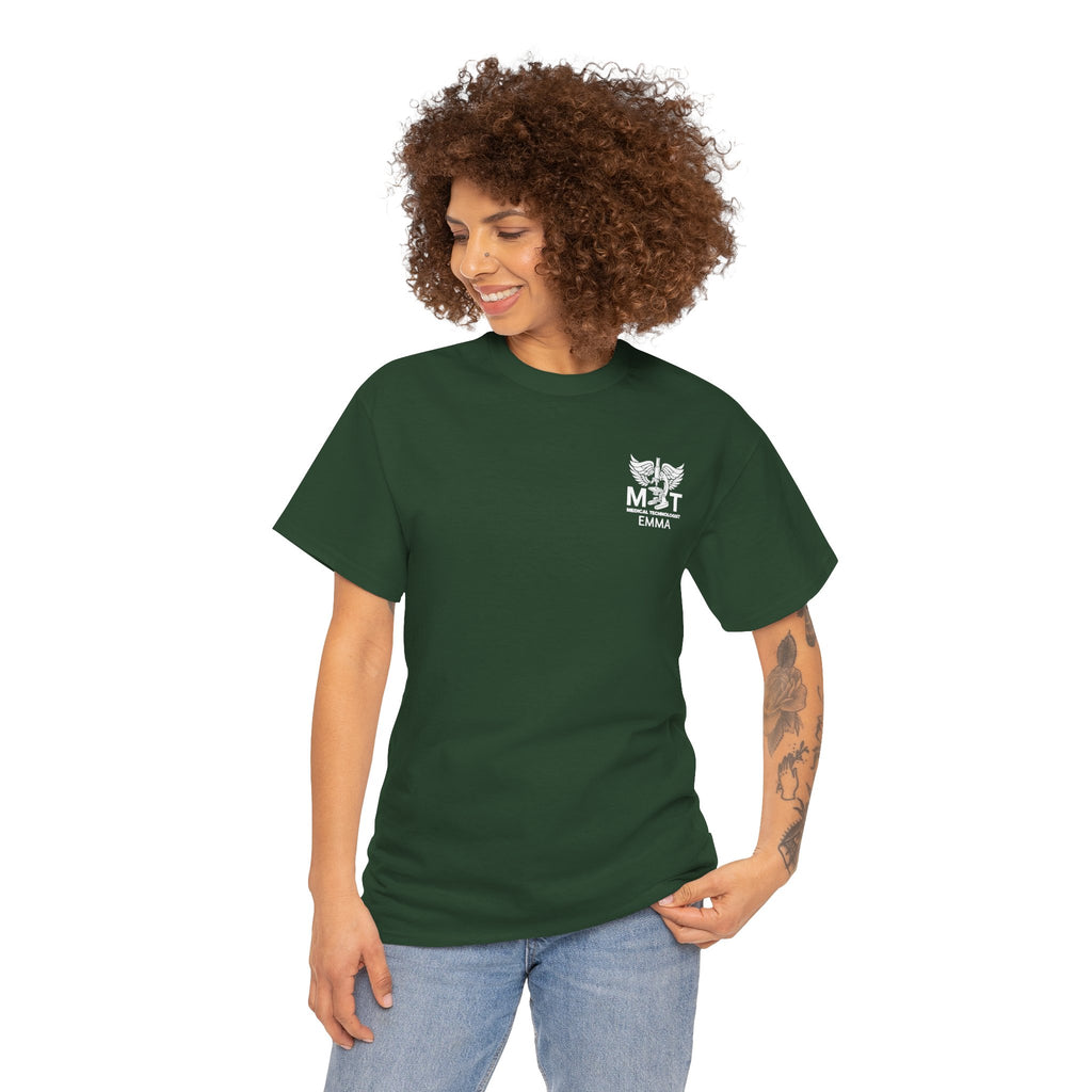 Medical Technologist Logo T‑Shirt — Personalized Name Graphic Tee
