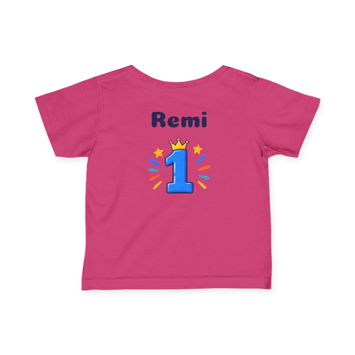 1st Birthday Infant Shirt – ONE-derful Bear Tee | Custom Name