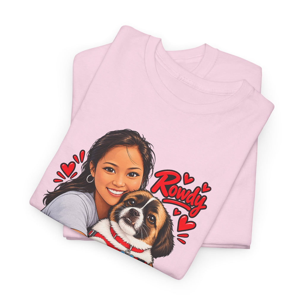 Personalized Dog Memorial Shirt - Custom Pet Photo & Name Tee | Pet Tribute Gift