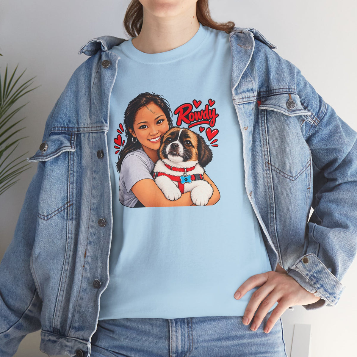 Personalized Dog Memorial Shirt - Custom Pet Photo & Name Tee | Pet Tribute Gift