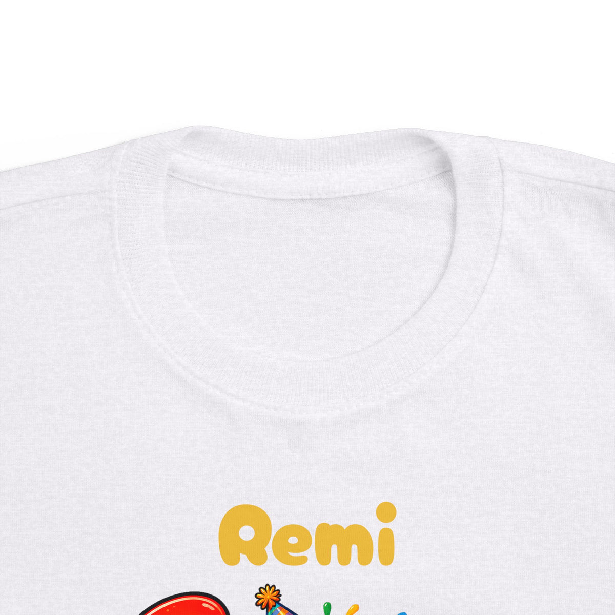 3rd Birthday Toddler Shirt – Remi 3 Rex Dinosaur Tee | Personalized