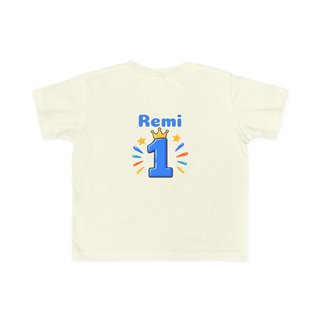 1st Birthday Toddler Shirt – ONE-derful Bear Tee | Personalized