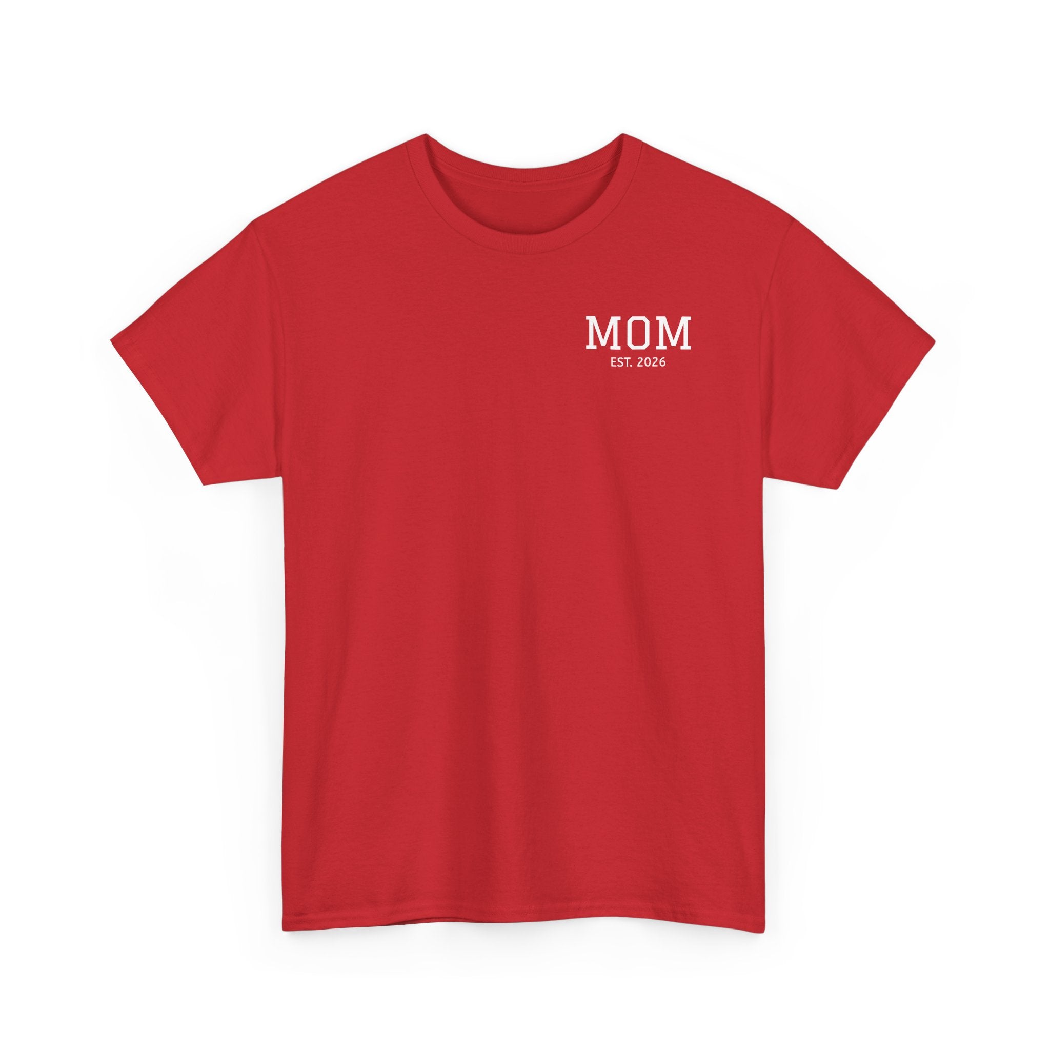 Mom Logo T-Shirt — Personalized Name Graphic Tee