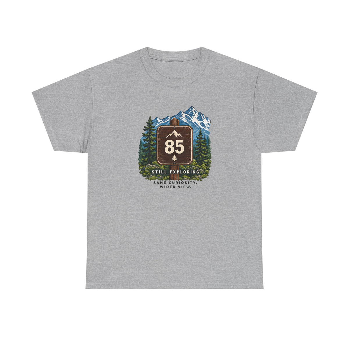 85th Birthday Shirt – Mountain Route 85 Outdoor Tee | Gift  Product Description