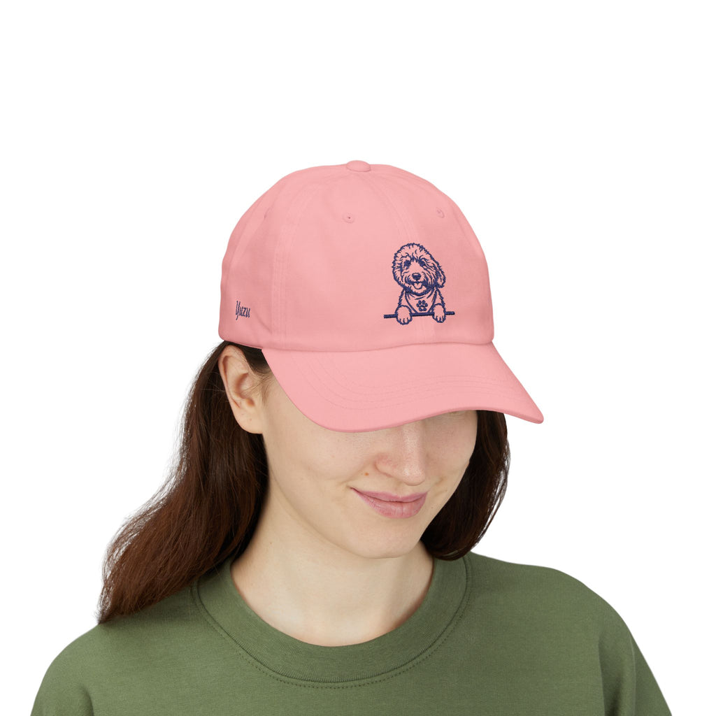 Personalized Labradoodle Dad Hat — Embroidered Doodle Baseball Cap, Labradoodle Mom Gift, Doodle Dog Lover Hat, Adjustable Cotton Cap