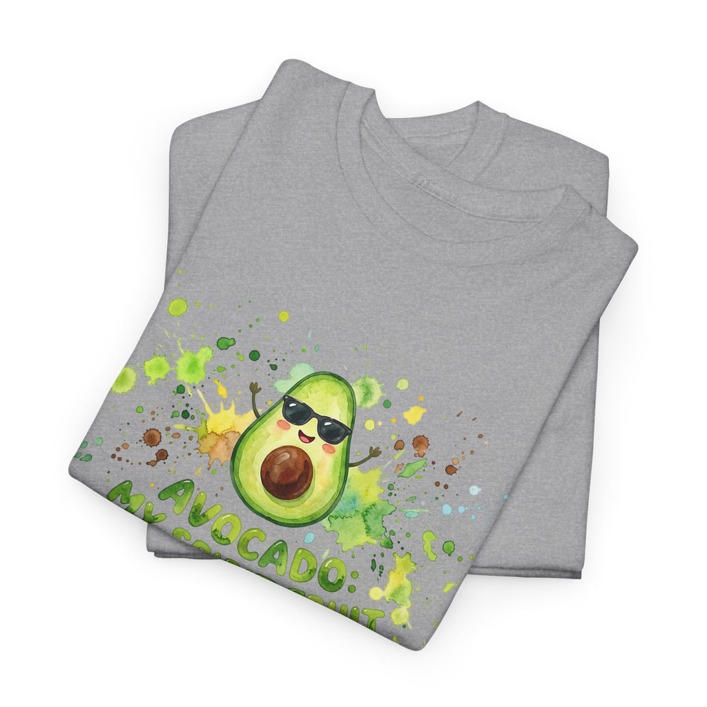 Avocado My Spirit Fruit T-Shirt — Funny Avocado Graphic Tee for Avocado Lovers