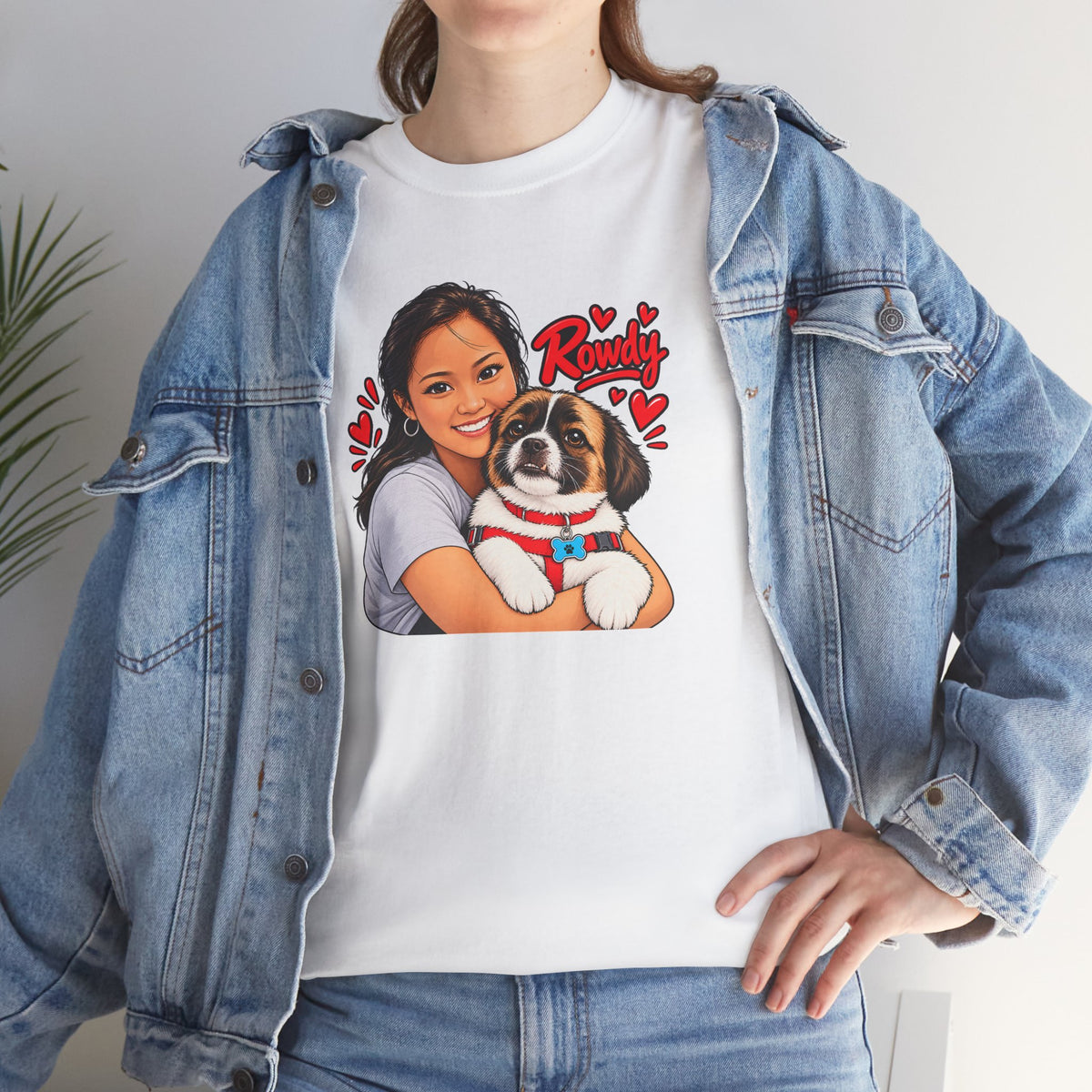 Personalized Dog Memorial Shirt - Custom Pet Photo & Name Tee | Pet Tribute Gift