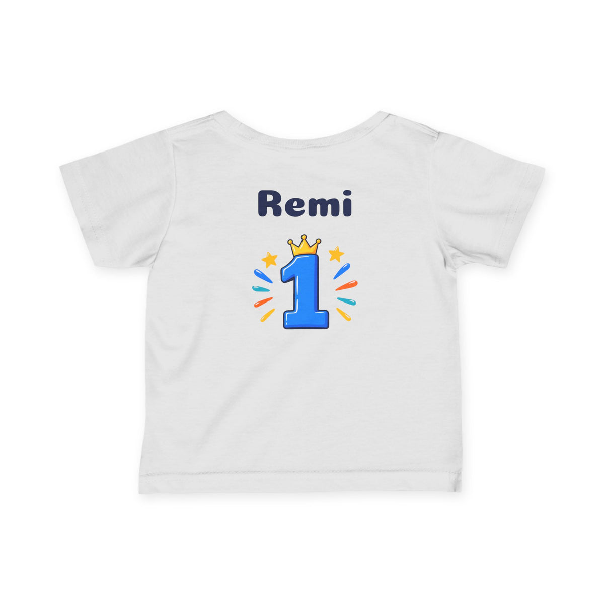 1st Birthday Infant Shirt – ONE-derful Bear Tee | Custom Name