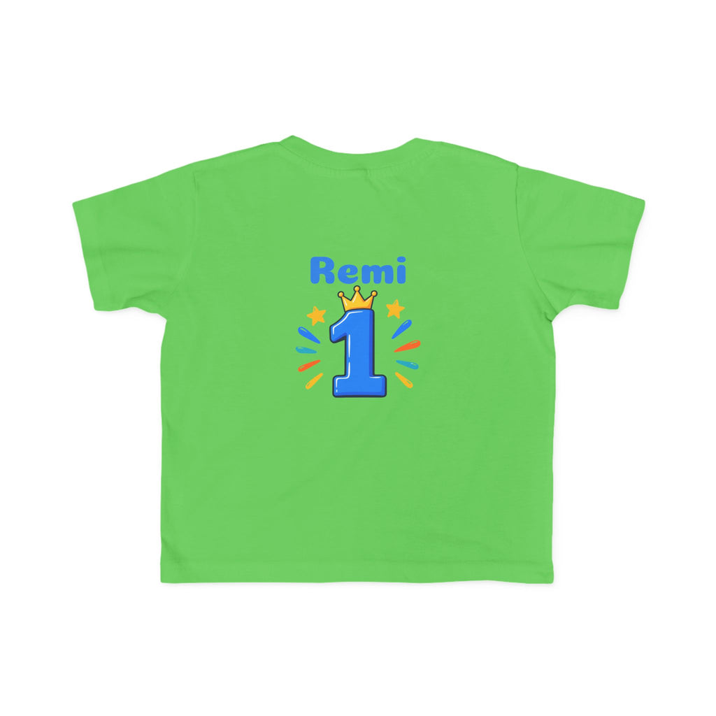 1st Birthday Toddler Shirt – ONE-derful Bear Tee | Personalized