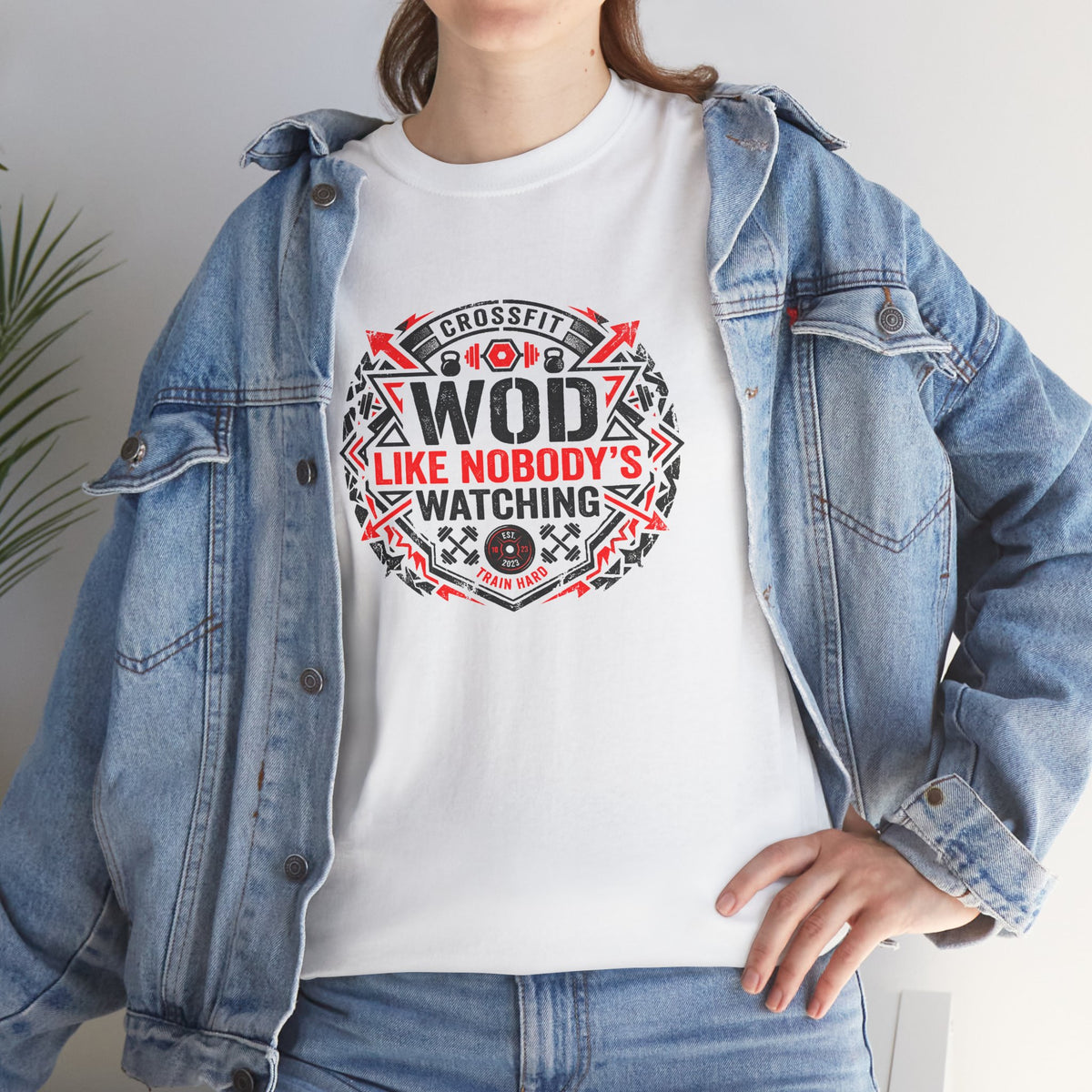 WOD 'Like Nobody's Watching' CrossFit T-Shirt