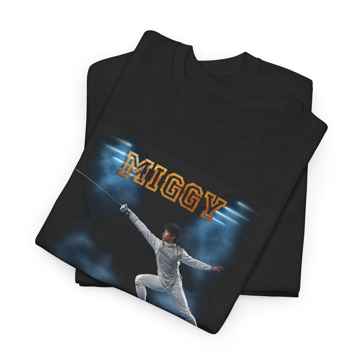 Personalized Fencing T-Shirt - Custom Fencer Name & Photo Tee | Fencing Gift