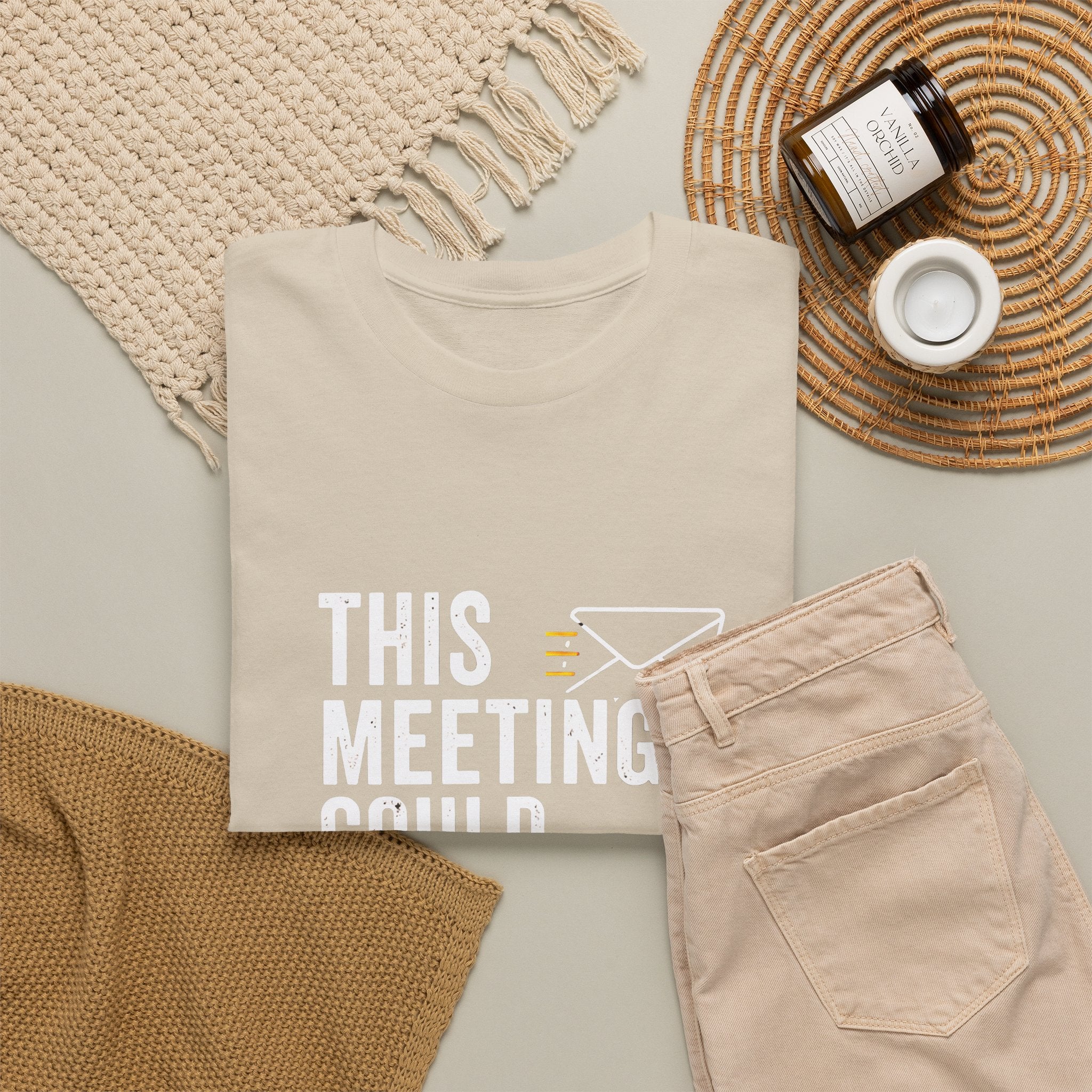 This Meeting Could Have Been an Email T-Shirt | Funny Office Shirt for Coworkers & Remote Workers