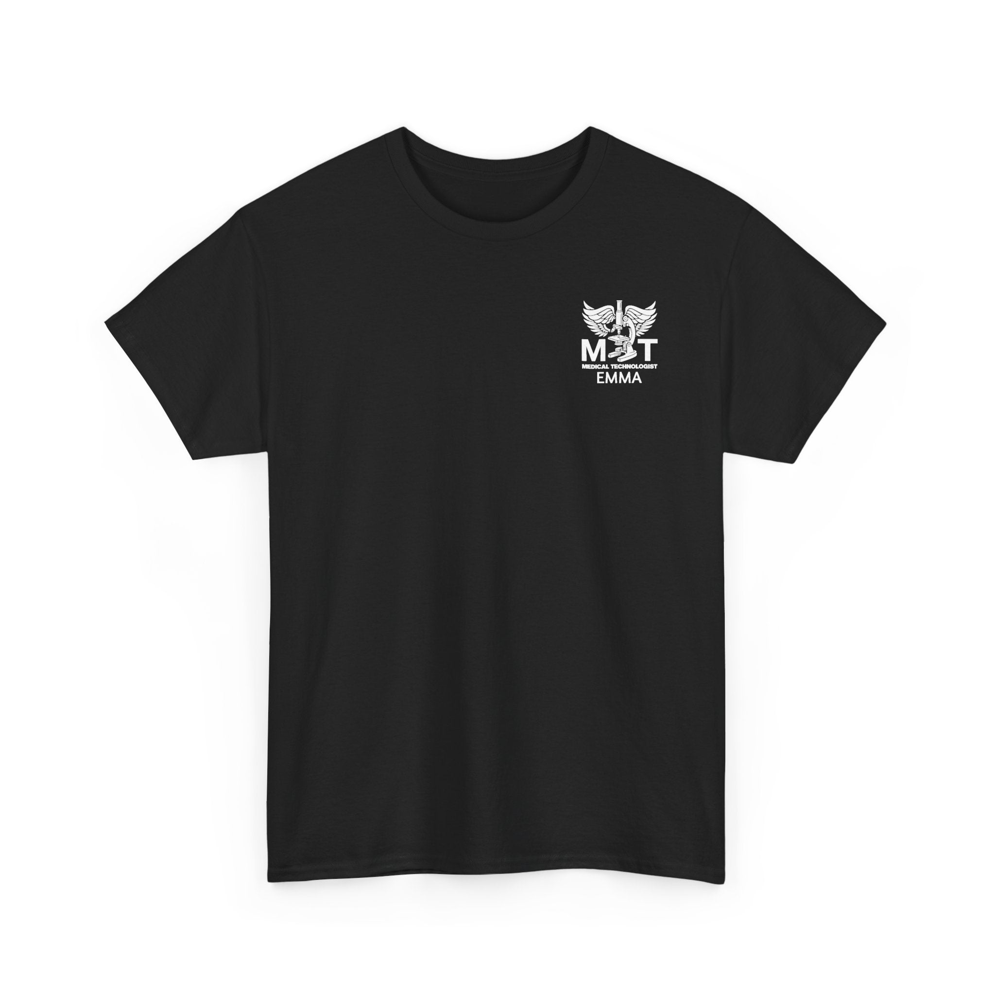 Medical Technologist Logo T‑Shirt — Personalized Name Graphic Tee