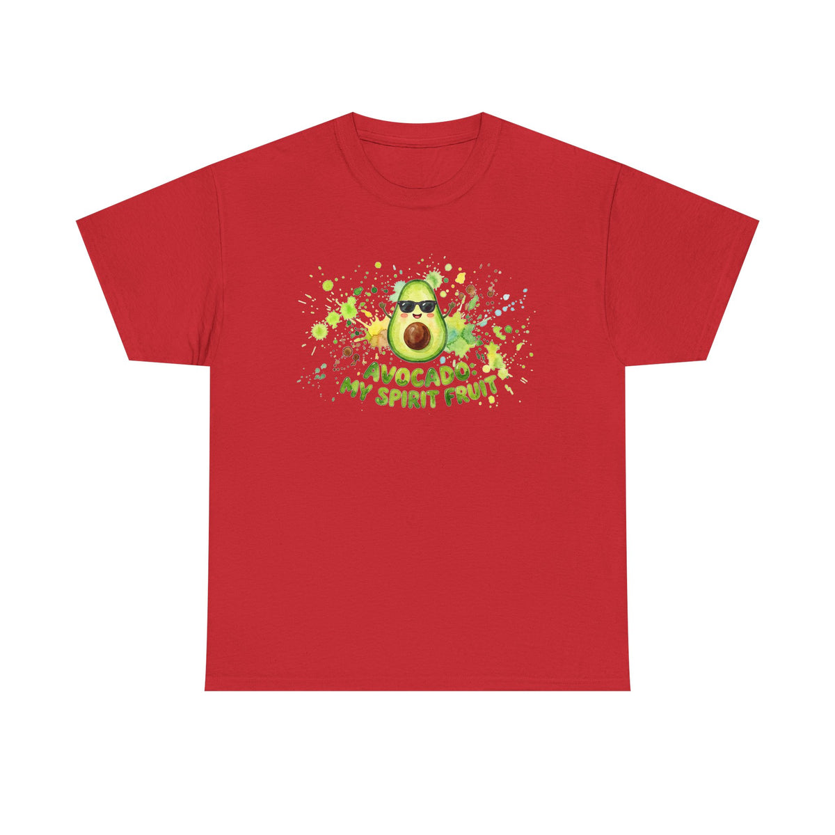 Avocado My Spirit Fruit T-Shirt — Funny Avocado Graphic Tee for Avocado Lovers