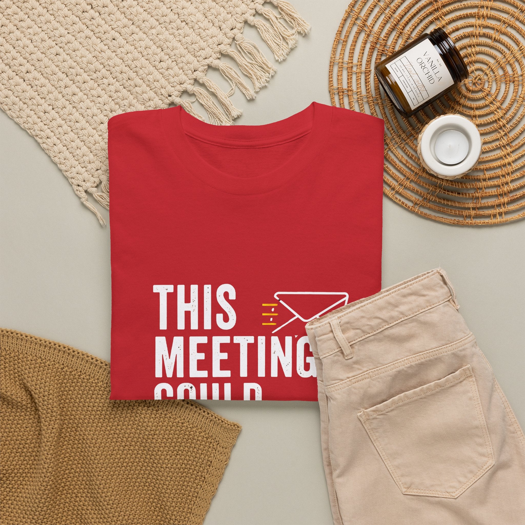 This Meeting Could Have Been an Email T-Shirt | Funny Office Shirt for Coworkers & Remote Workers