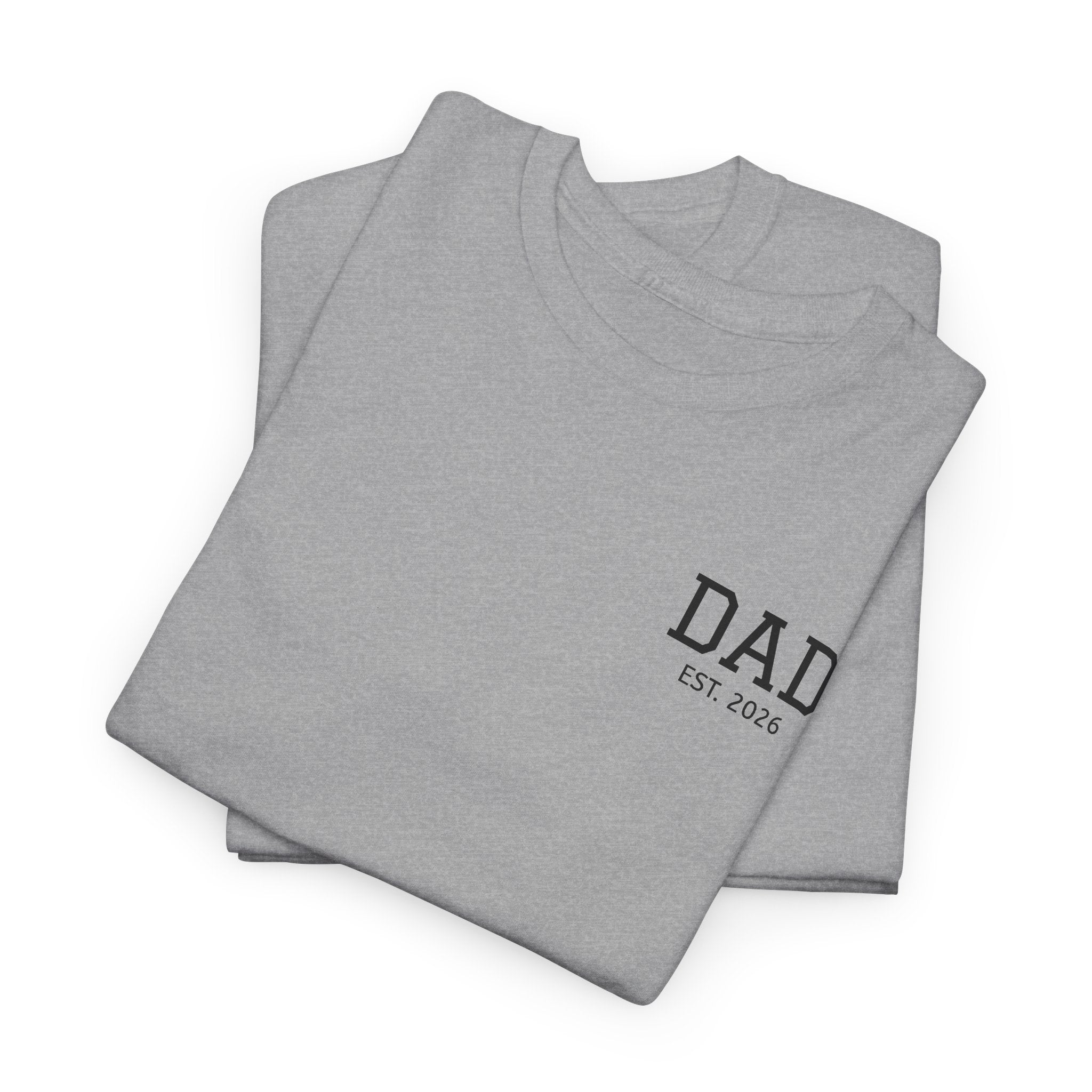 Dad Logo T-Shirt — Personalized Name Graphic Tee