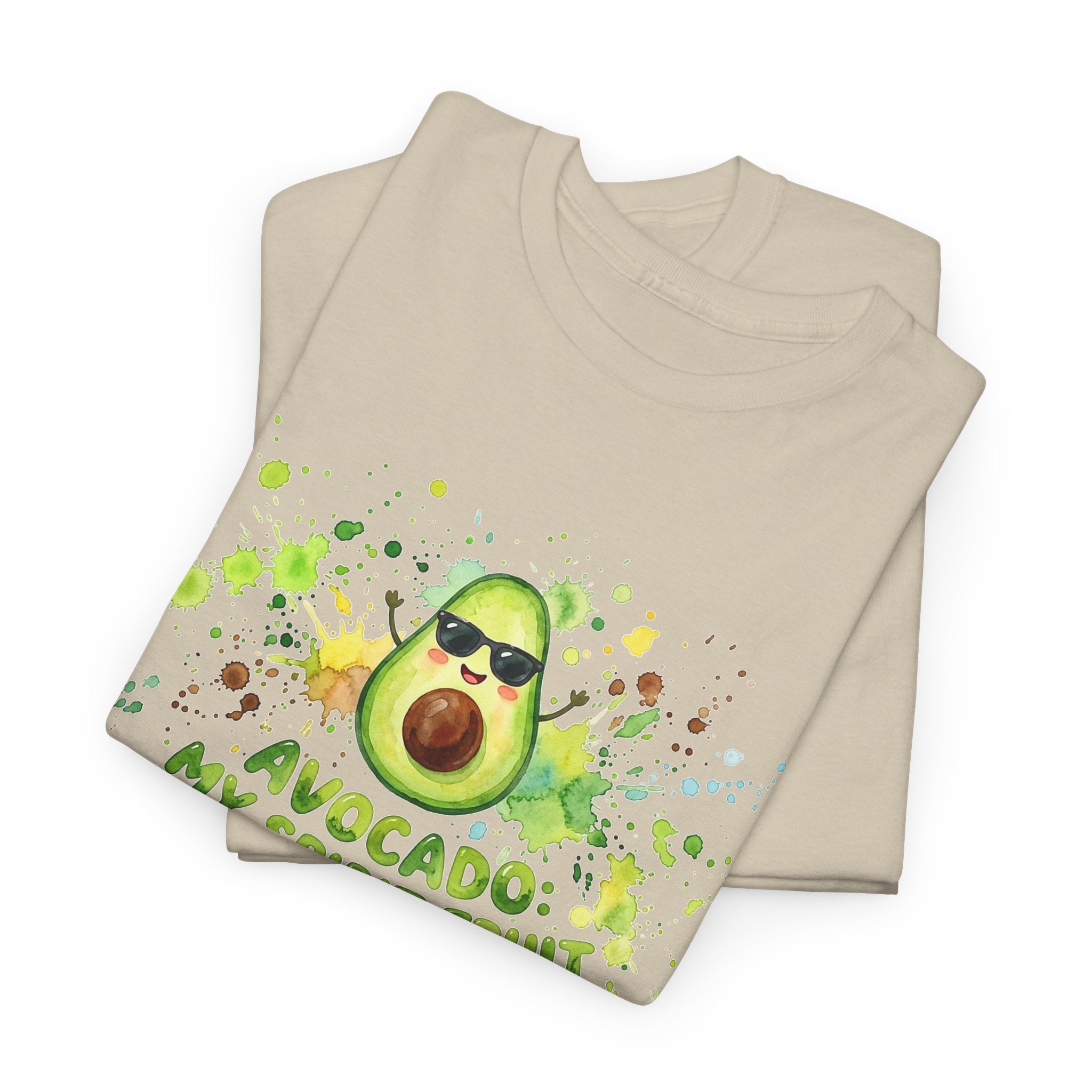 Avocado My Spirit Fruit T-Shirt — Funny Avocado Graphic Tee for Avocado Lovers
