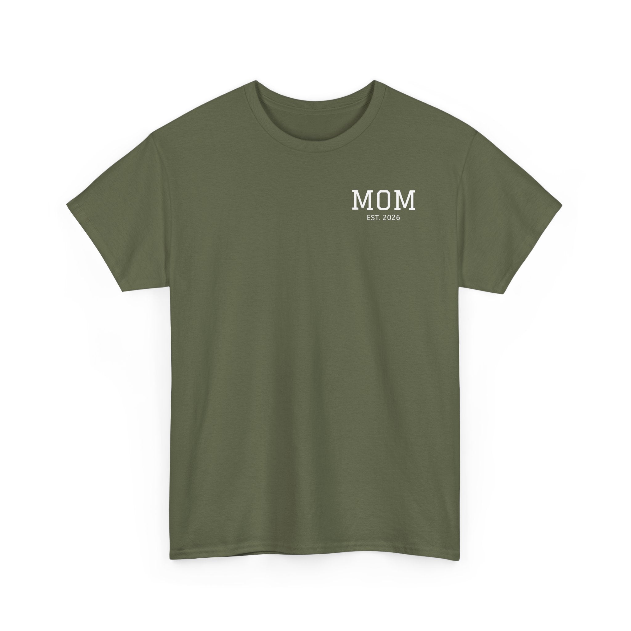 Mom Logo T-Shirt — Personalized Name Graphic Tee