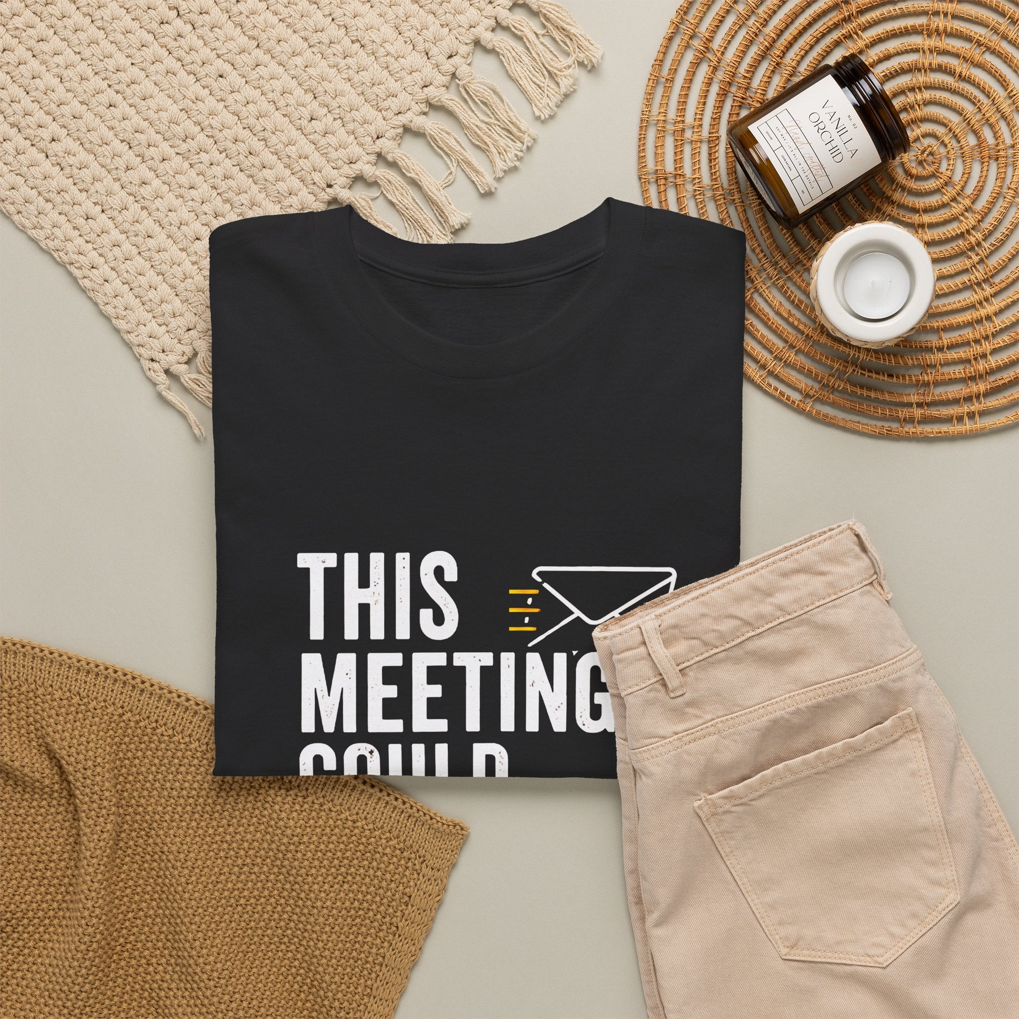This Meeting Could Have Been an Email T-Shirt | Funny Office Shirt for Coworkers & Remote Workers