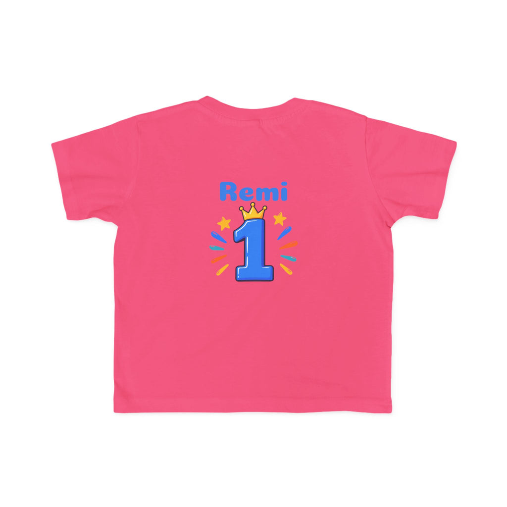 1st Birthday Toddler Shirt – ONE-derful Bear Tee | Personalized