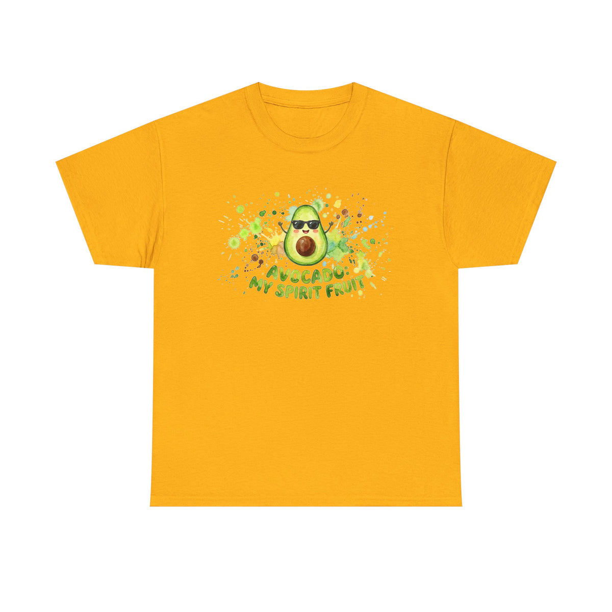 Avocado My Spirit Fruit T-Shirt — Funny Avocado Graphic Tee for Avocado Lovers