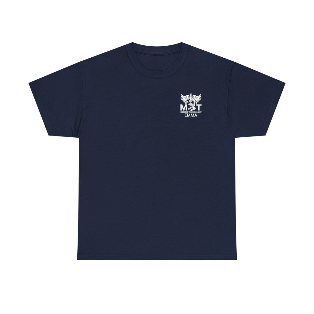 Medical Technologist Logo T‑Shirt — Personalized Name Graphic Tee