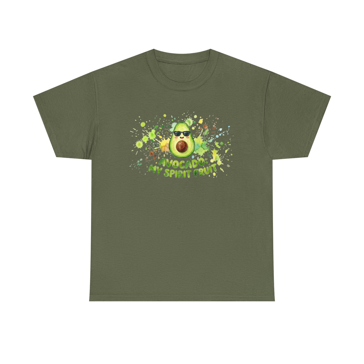 Avocado My Spirit Fruit T-Shirt — Funny Avocado Graphic Tee for Avocado Lovers