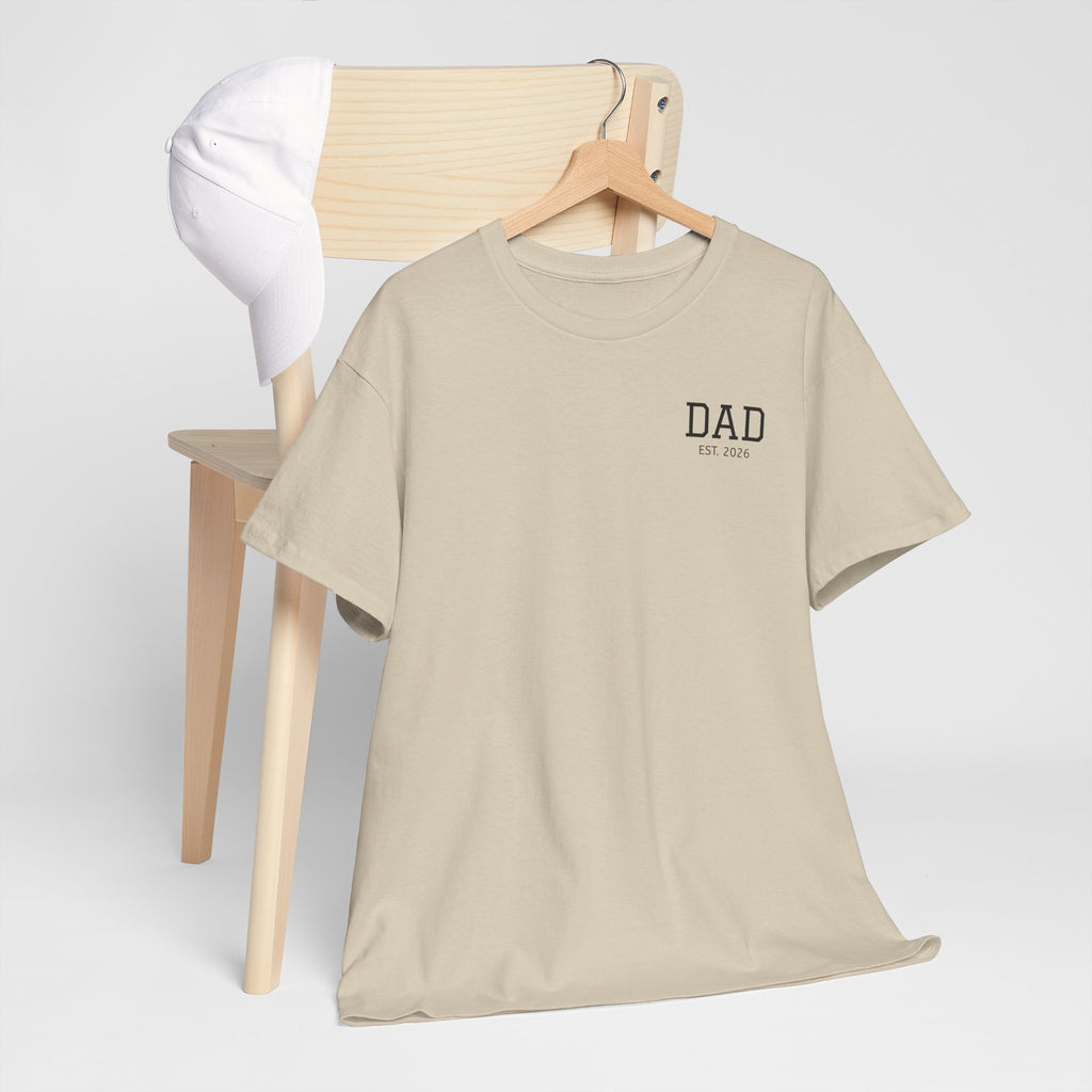Dad Logo T-Shirt — Personalized Name Graphic Tee