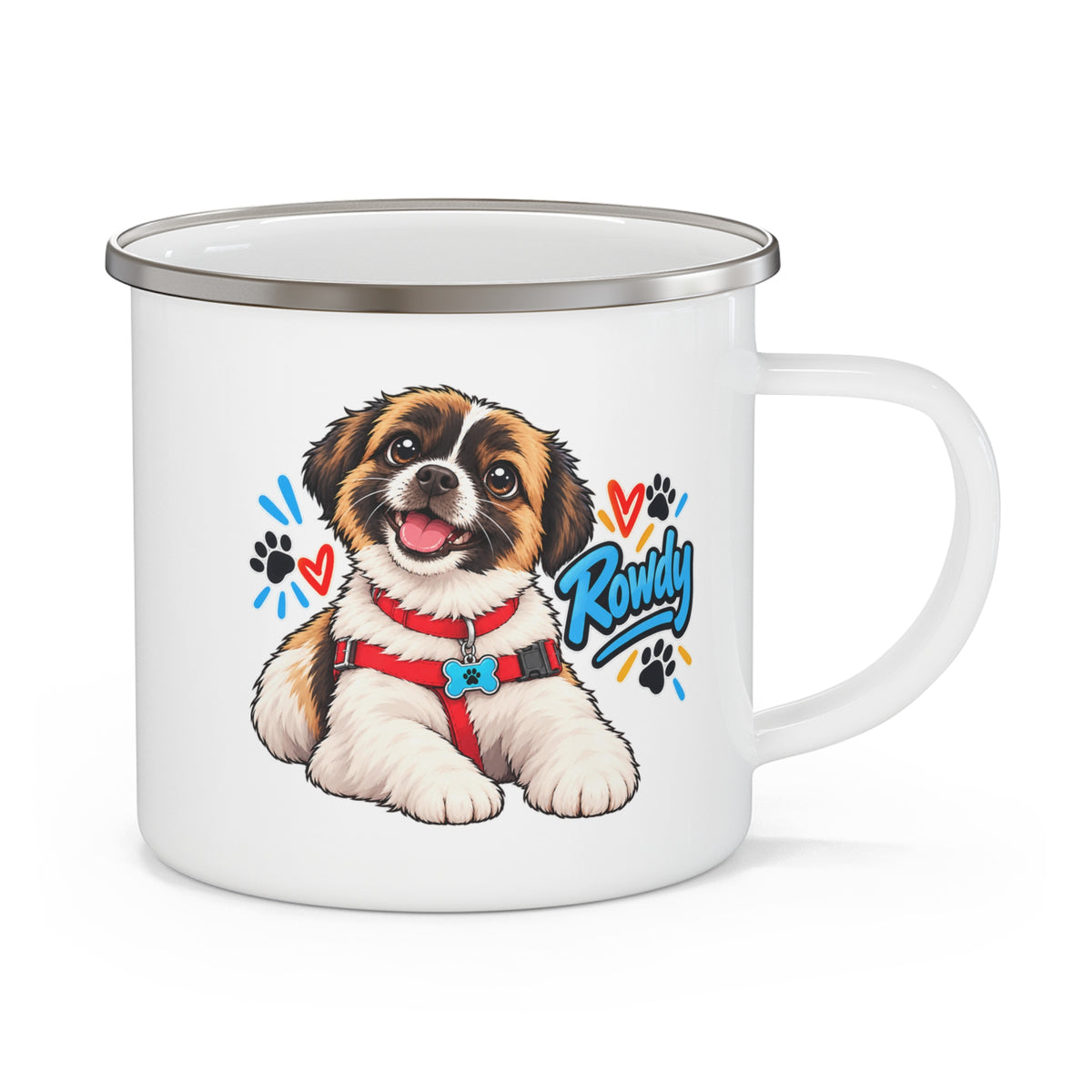 Personalized Pet Memorial Mug - 1 or 2 Pets, Custom Photo & Name | 12oz