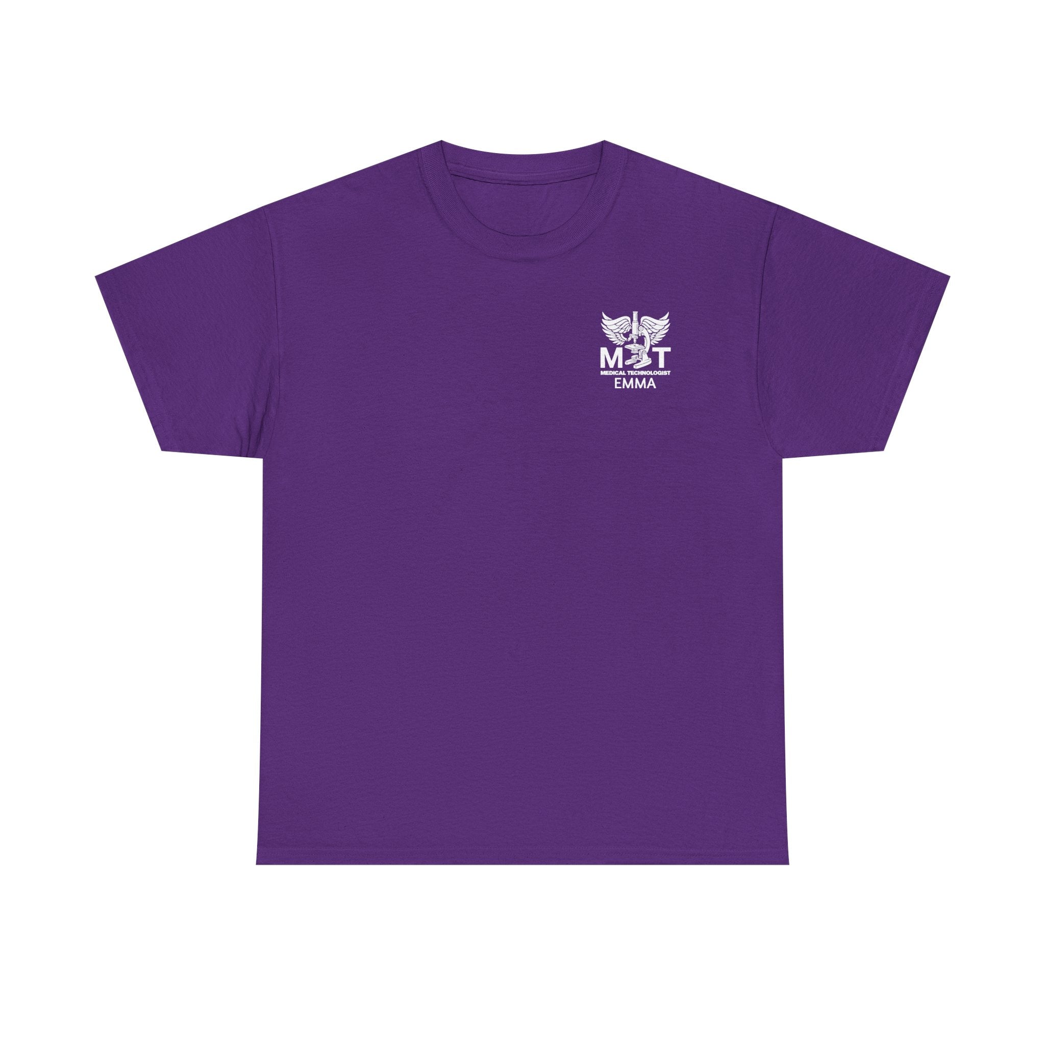 Medical Technologist Logo T‑Shirt — Personalized Name Graphic Tee