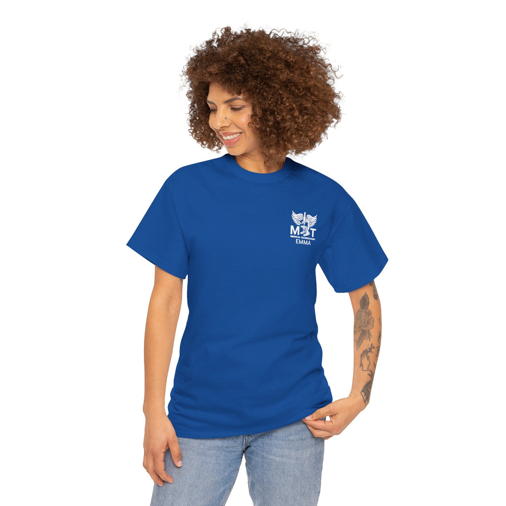 Medical Technologist Logo T‑Shirt — Personalized Name Graphic Tee