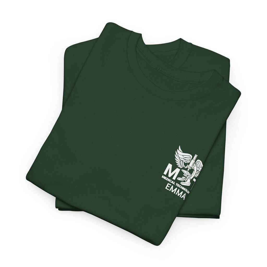Medical Technologist Logo T‑Shirt — Personalized Name Graphic Tee