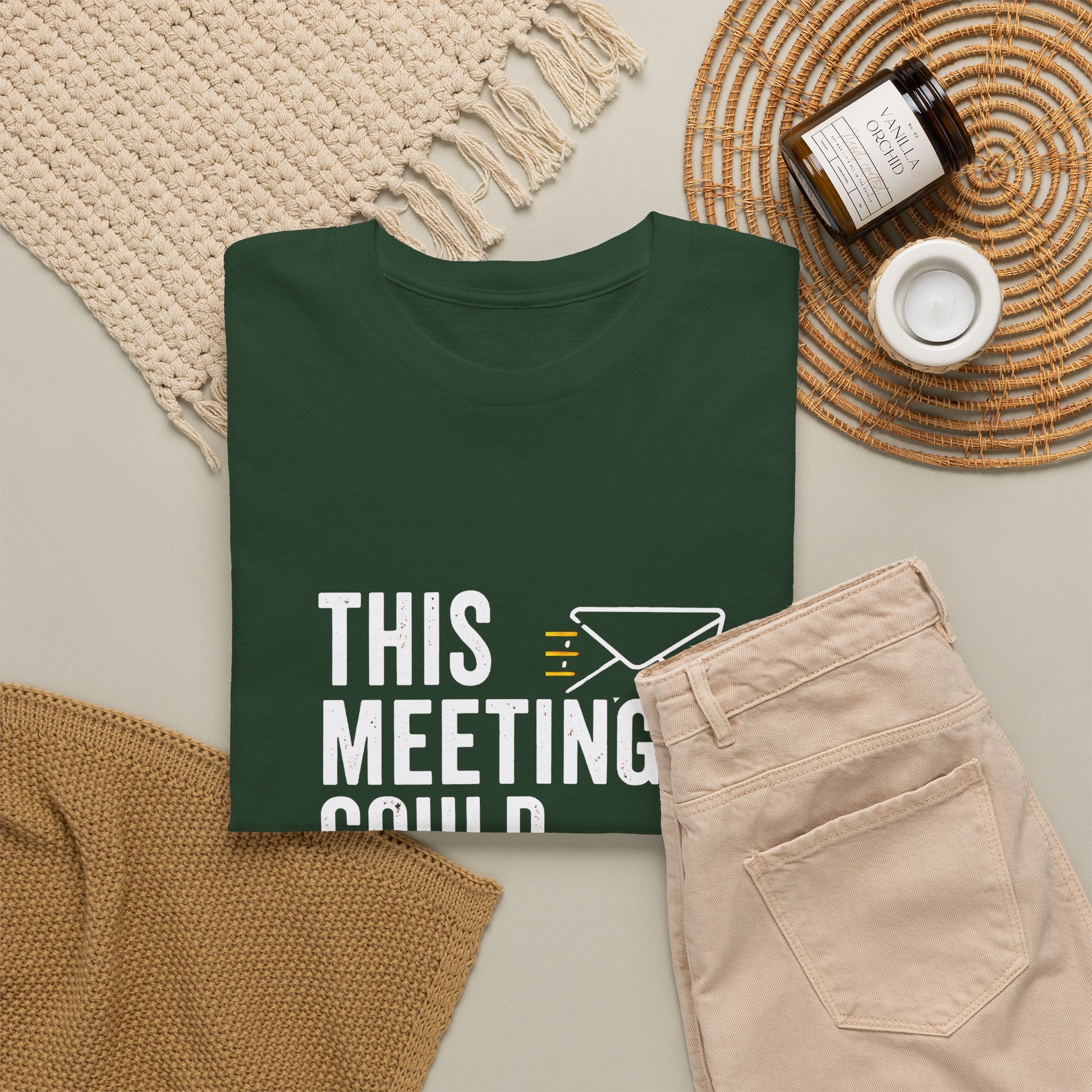 This Meeting Could Have Been an Email T-Shirt | Funny Office Shirt for Coworkers & Remote Workers