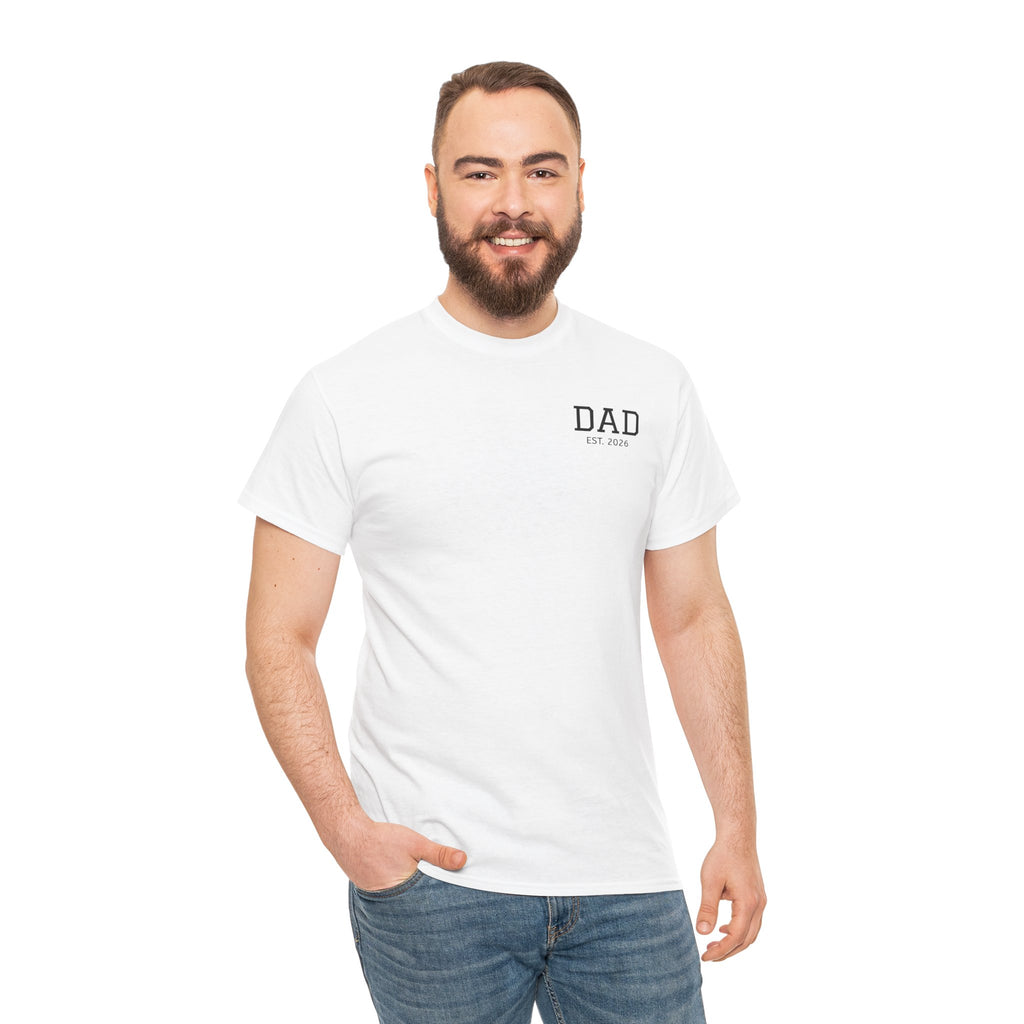 Dad Logo T-Shirt — Personalized Name Graphic Tee