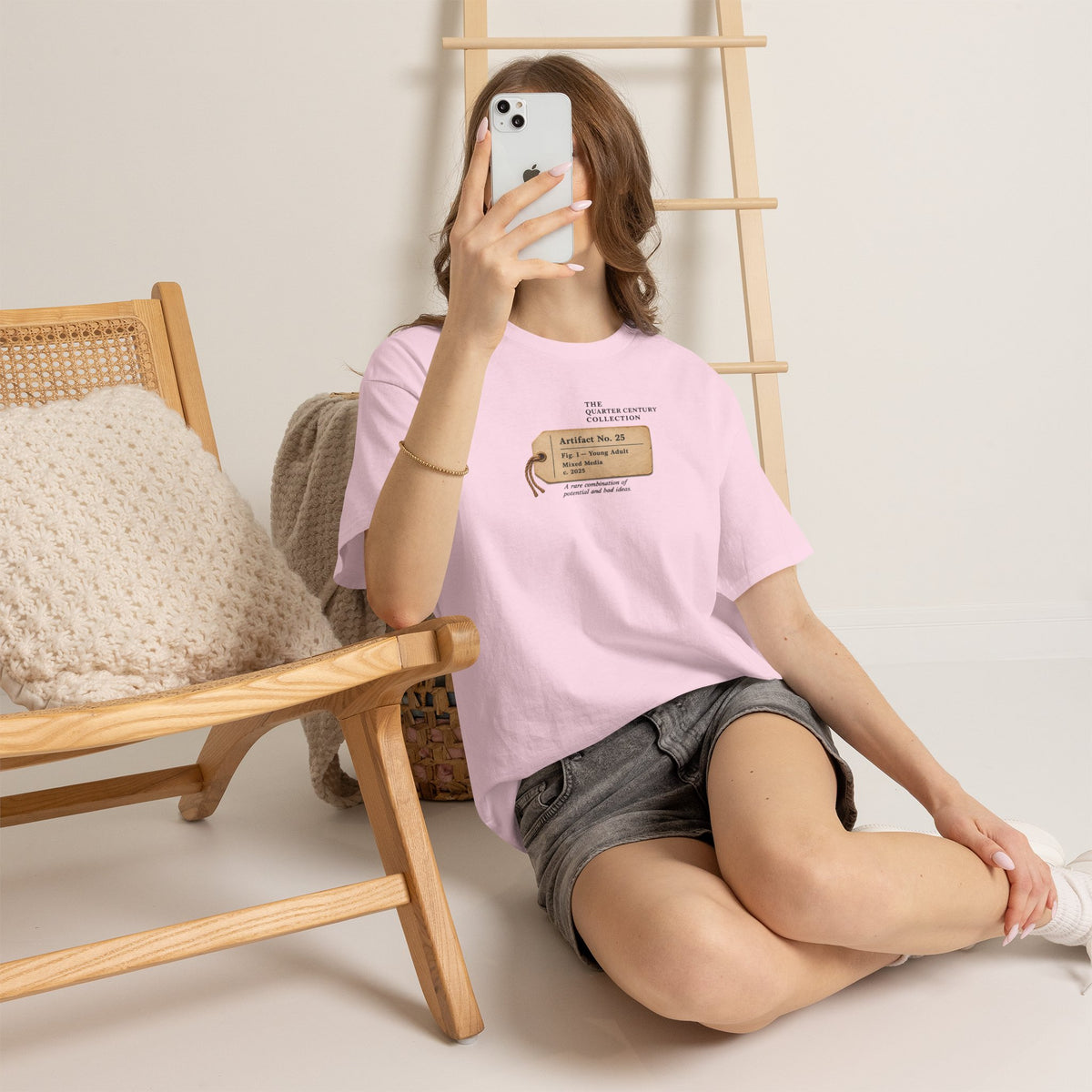 25th Birthday Shirt – Vintage Artifact No. 25 Tee | Birthday Gift