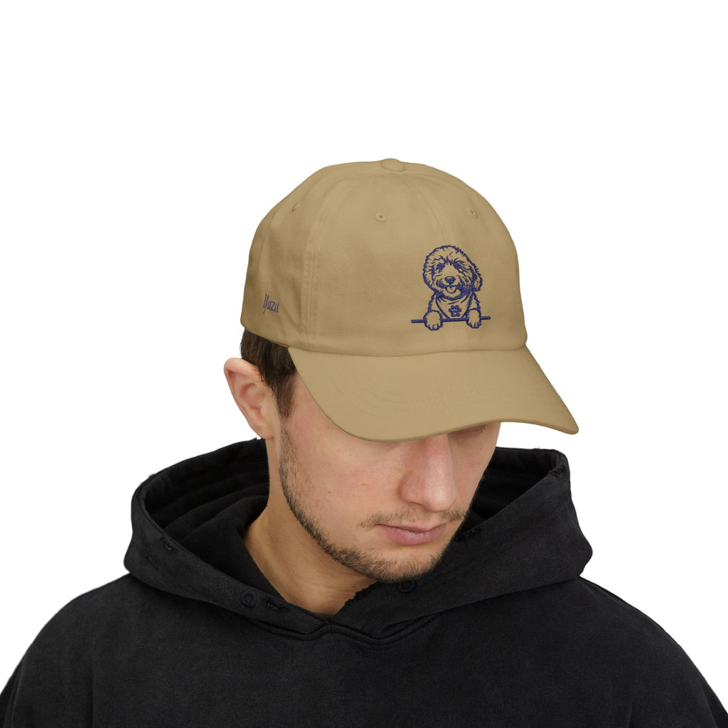 Personalized Labradoodle Dad Hat — Embroidered Doodle Baseball Cap, Labradoodle Mom Gift, Doodle Dog Lover Hat, Adjustable Cotton Cap