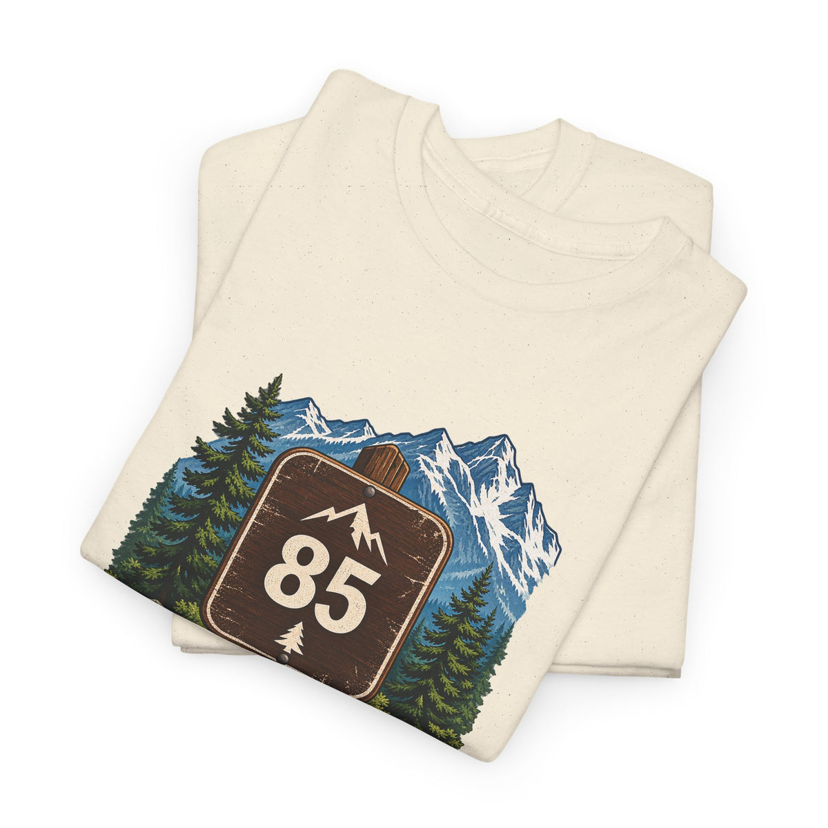 85th Birthday Shirt – Mountain Route 85 Outdoor Tee | Gift  Product Description