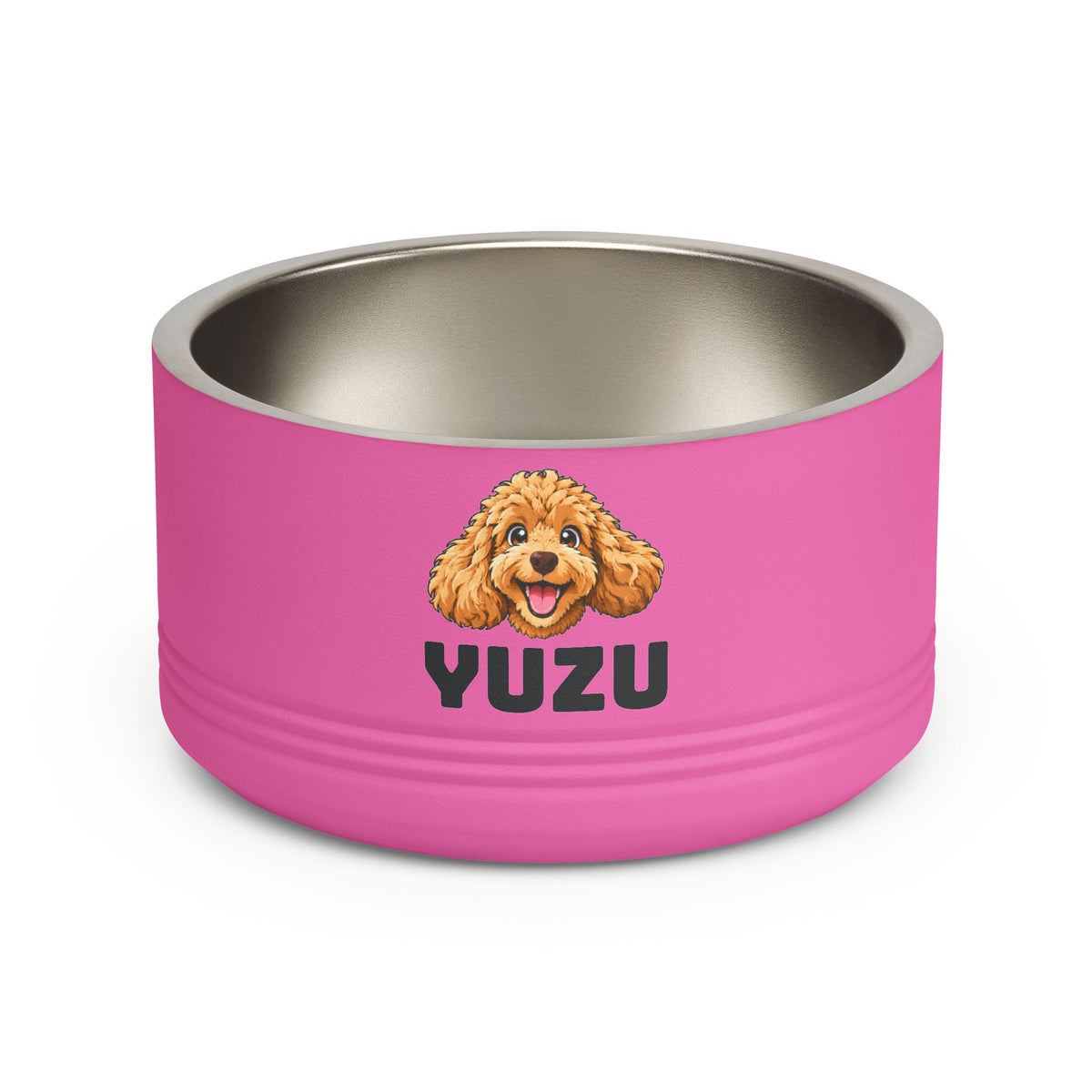 Personalized Pet Bowl – Custom Pet Name & Photo Dog Cat Bowl | 18oz