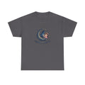 Moon Child Energy T-Shirt — Cute Wolf & Moon Graphic Tee