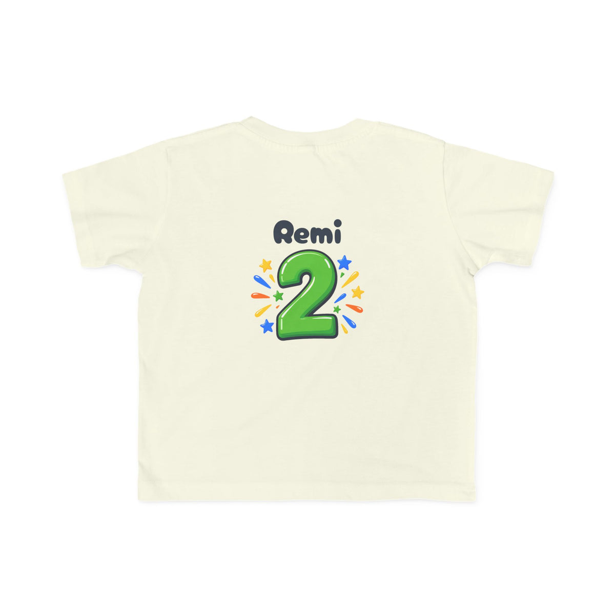2nd Birthday Toddler Shirt – TWO LEGIT Dino Tee | Personalized