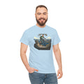 I Love My Wife Mountain Bike T-Shirt – Personalized - Funny MTB Husband Cycling Shirt Gift for Dad
