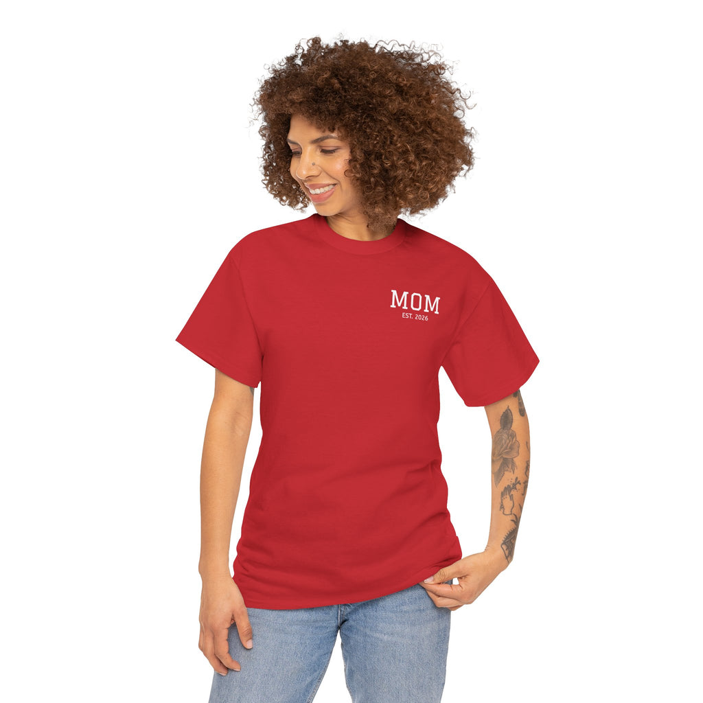 Mom Logo T-Shirt — Personalized Name Graphic Tee