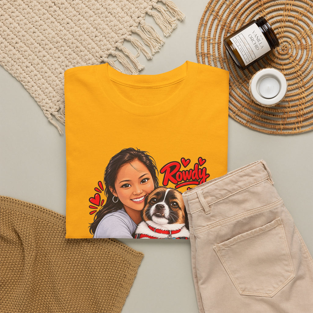 Personalized Dog Memorial Shirt - Custom Pet Photo & Name Tee | Pet Tribute Gift