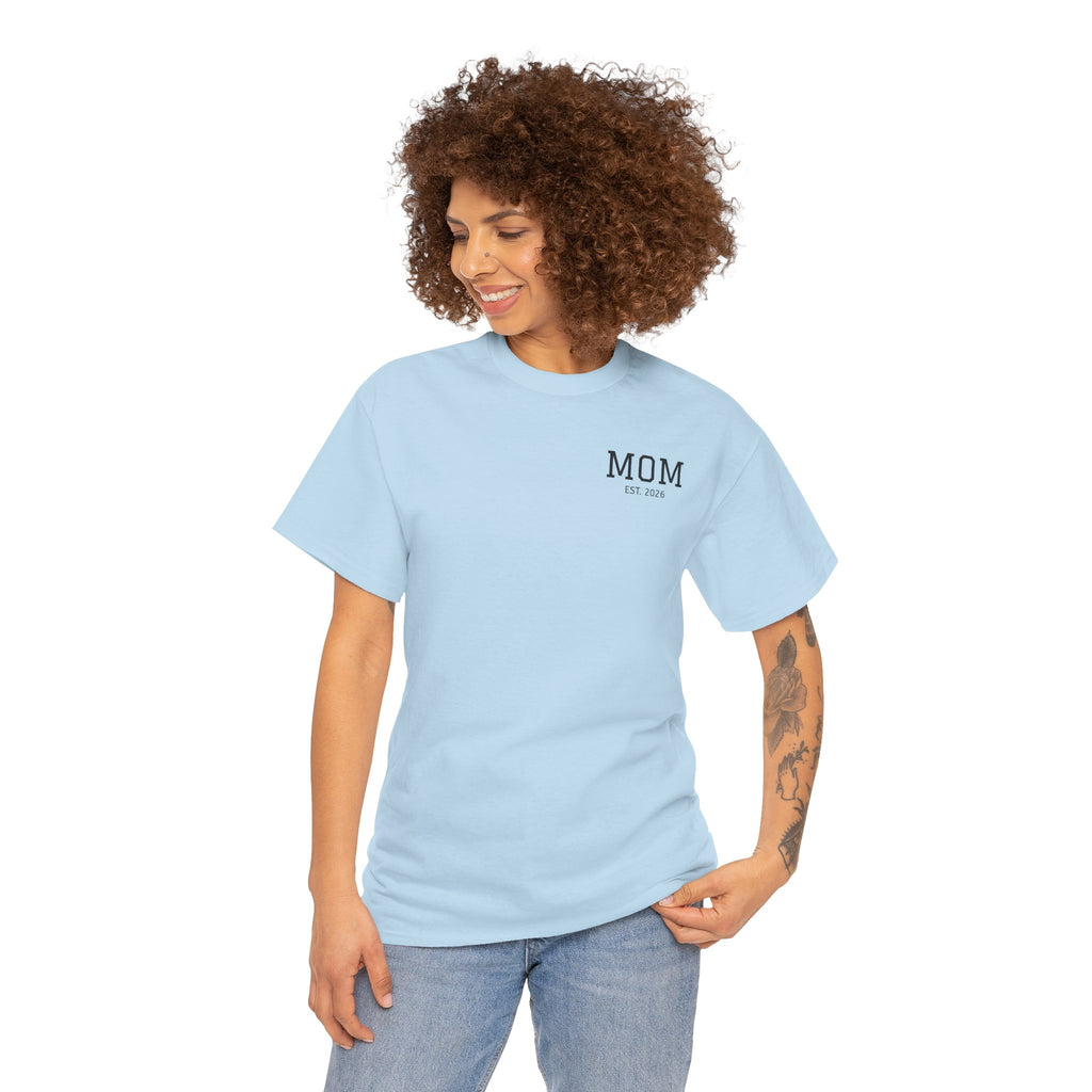 Mom Logo T-Shirt — Personalized Name Graphic Tee
