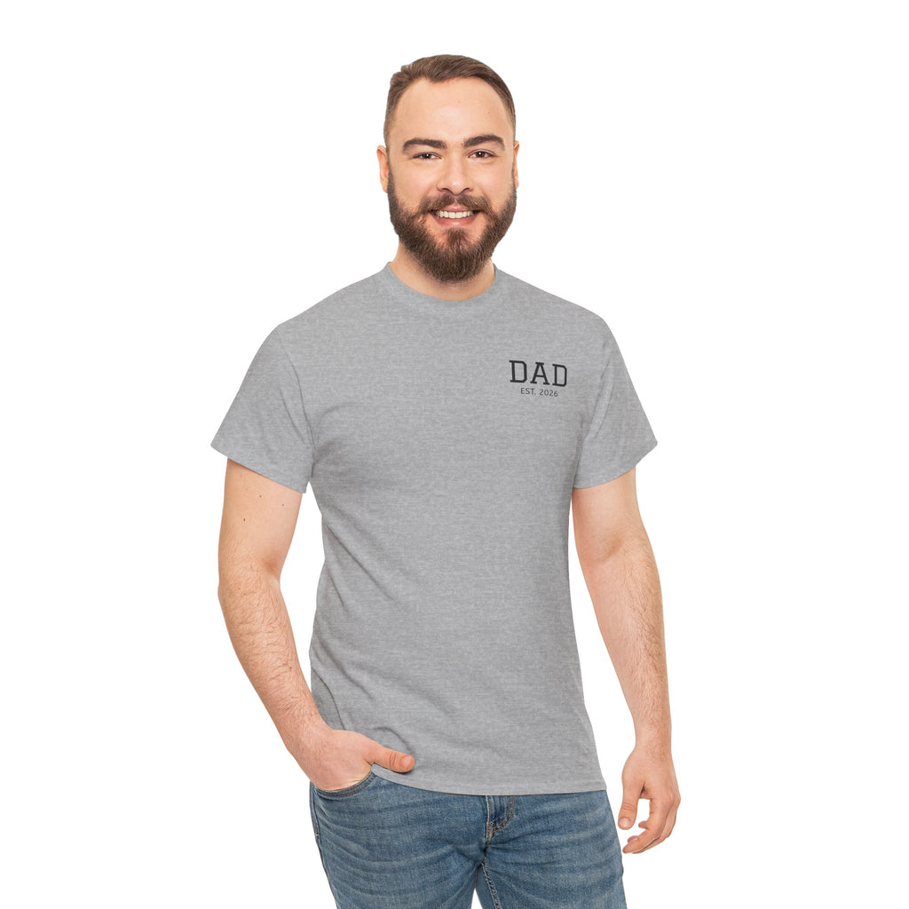 Dad Logo T-Shirt — Personalized Name Graphic Tee