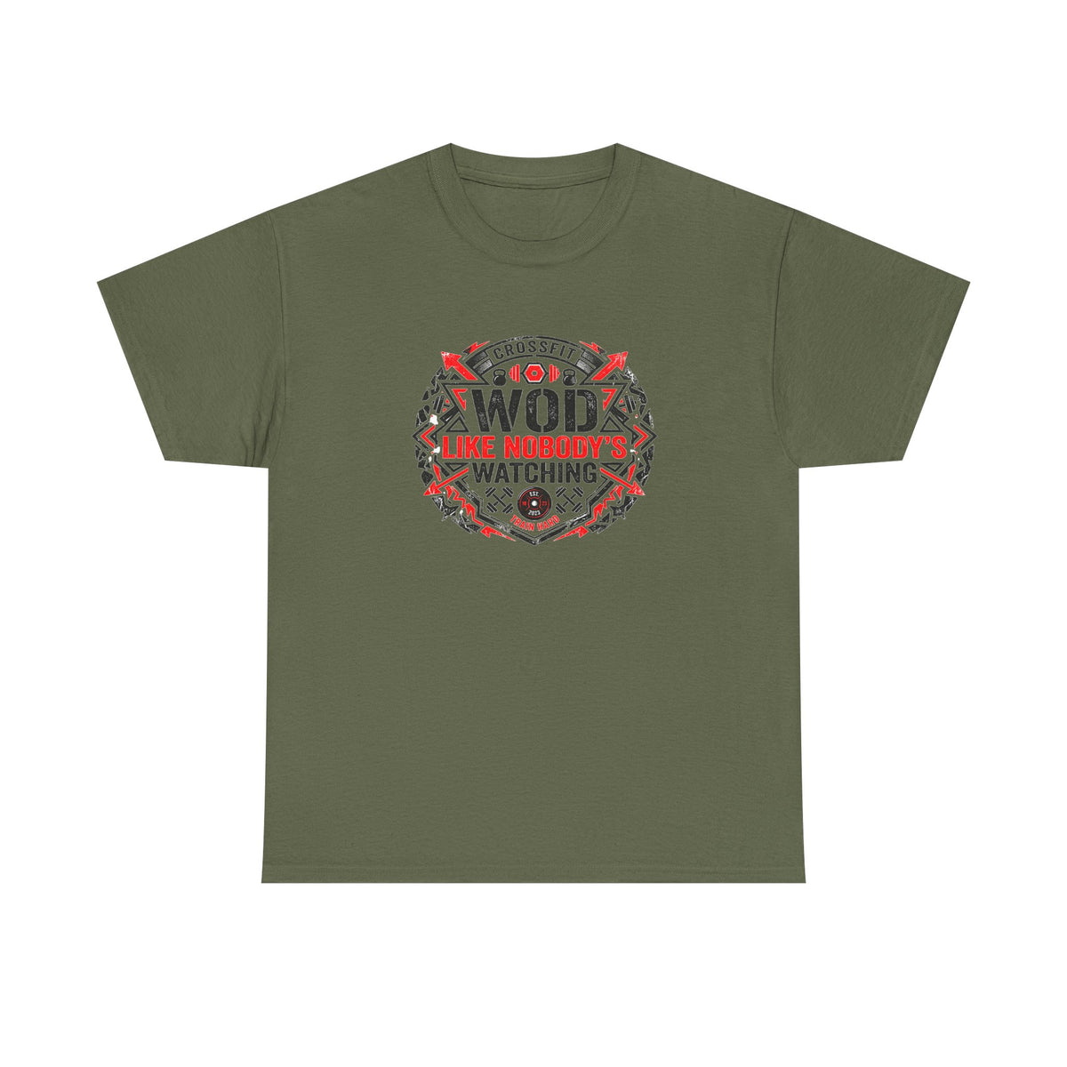 WOD 'Like Nobody's Watching' CrossFit T-Shirt