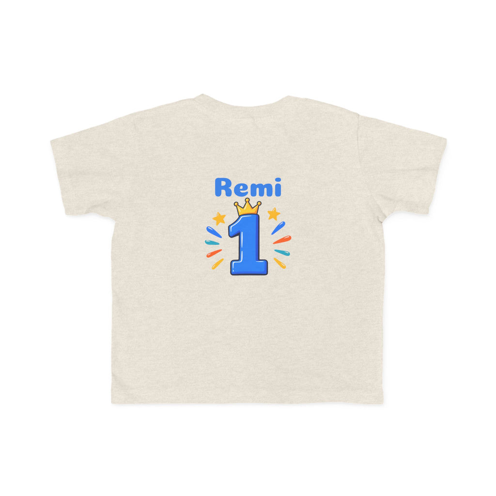 1st Birthday Toddler Shirt – ONE-derful Bear Tee | Personalized