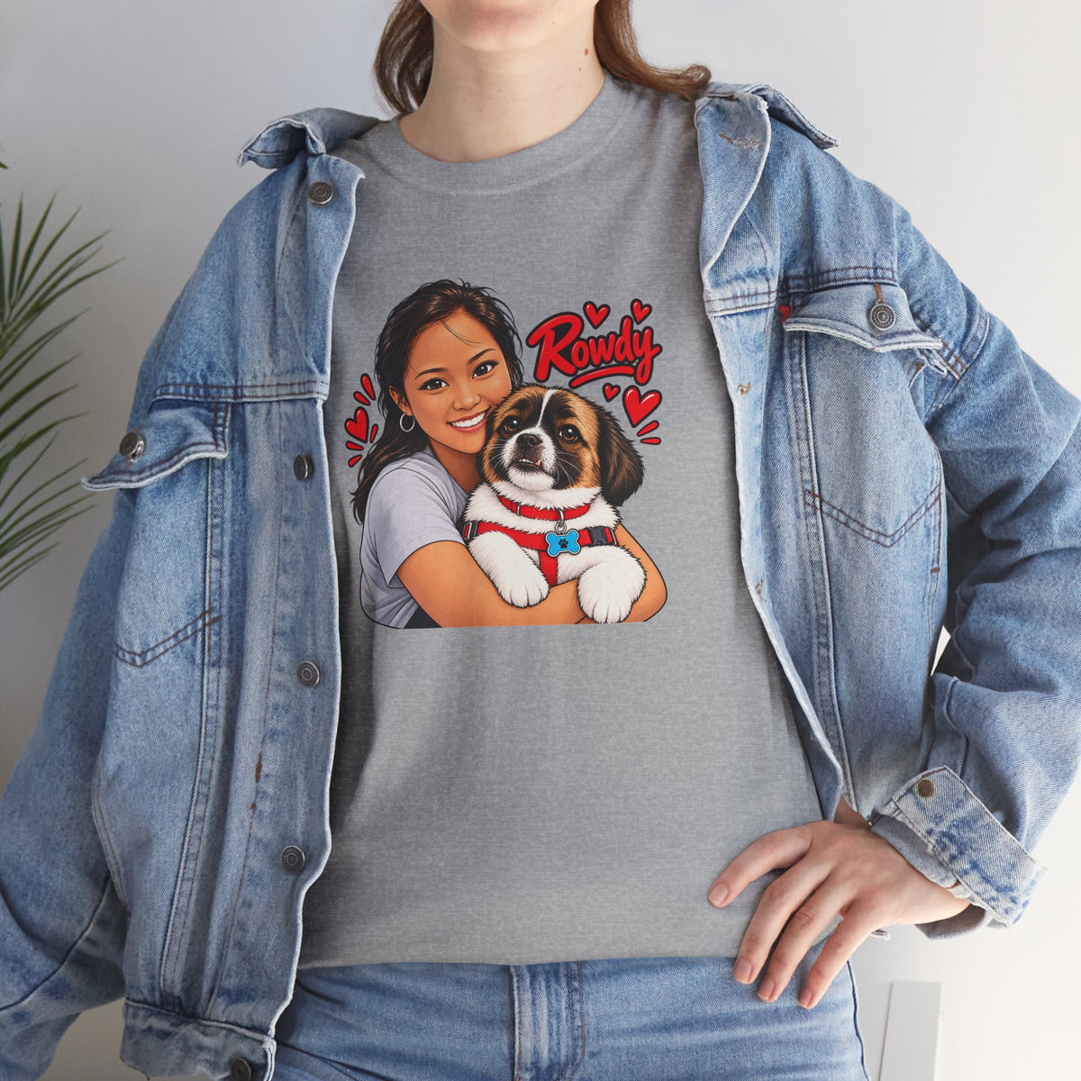 Personalized Dog Memorial Shirt - Custom Pet Photo & Name Tee | Pet Tribute Gift